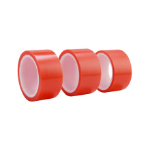 High Temperature Resistant Red Double Sided PET Masking Adhesive Protective Tape